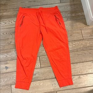 Athleta Women's Bright Orange Joggers